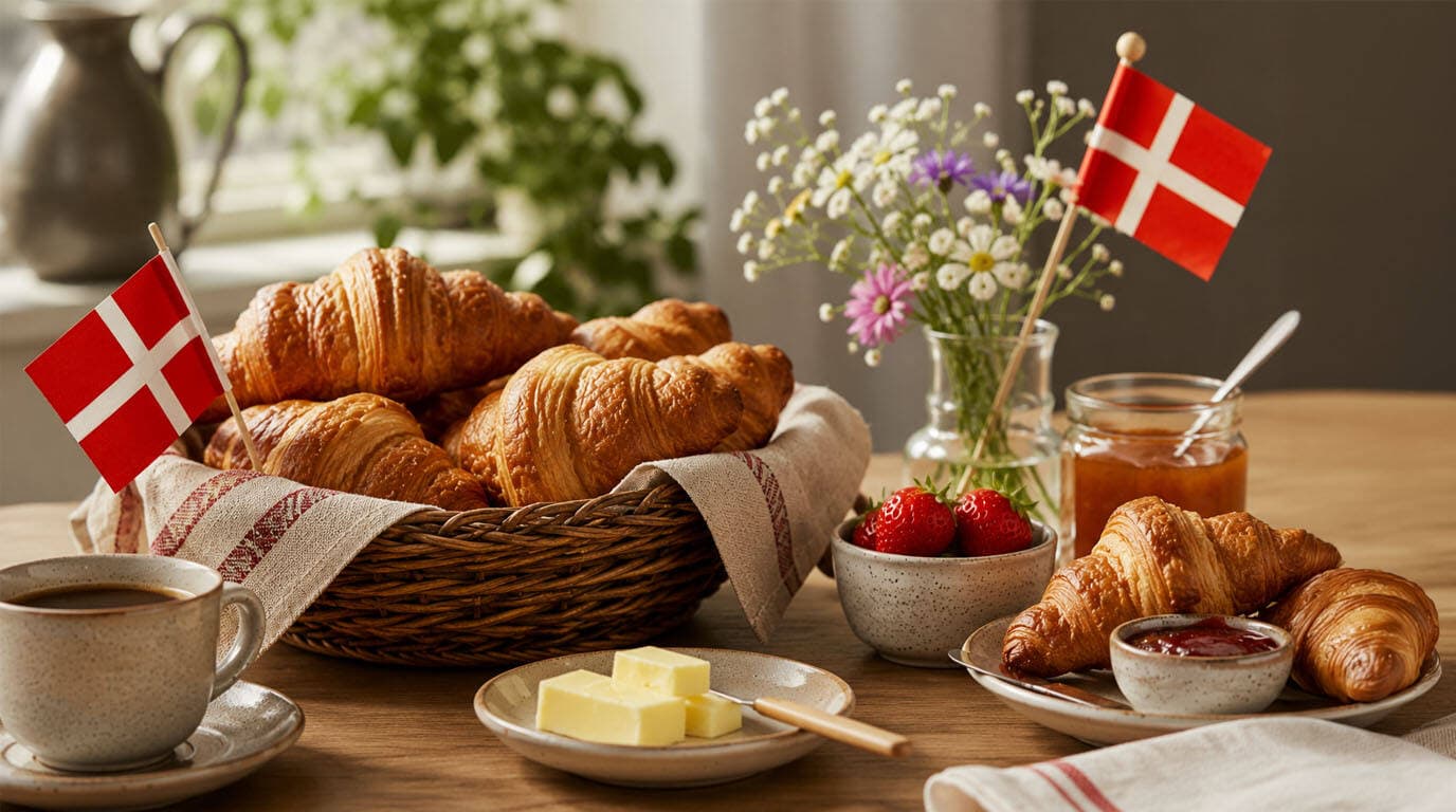 Bagværk på morgenbordet