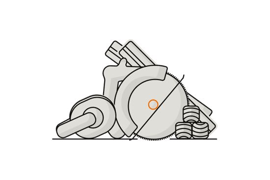 Renovering af badeværelse.