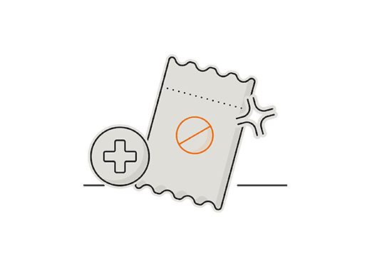 Mand betaler kontaktløst med sit re:member Mastercard.