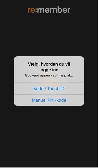 Login metode